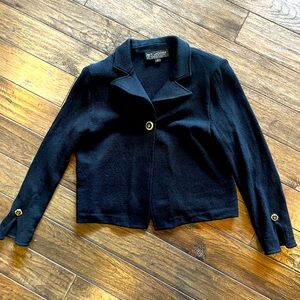 St. John 3/4 Sleeve Knit Jacket